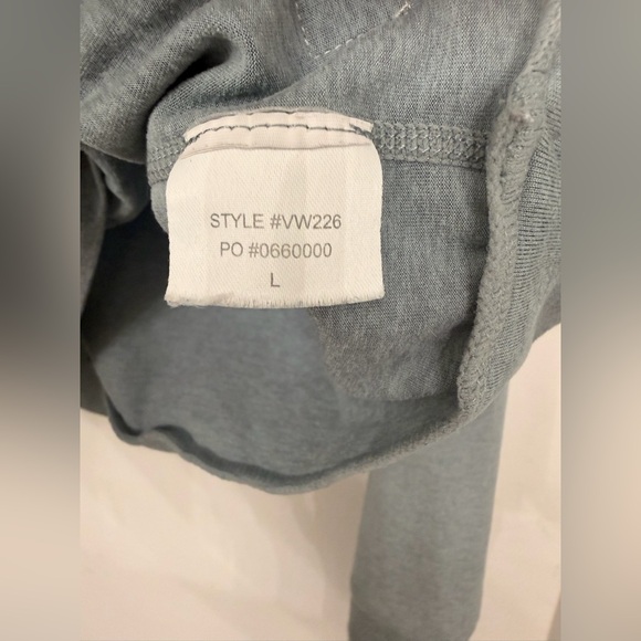 Vuori Essential Dreamknit Hoodie Light Blue Size Large - Picture 5 of 5